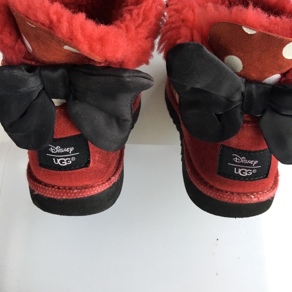 Disney Minnie Mouse Uggs Sz3 - Picture 3 of 8